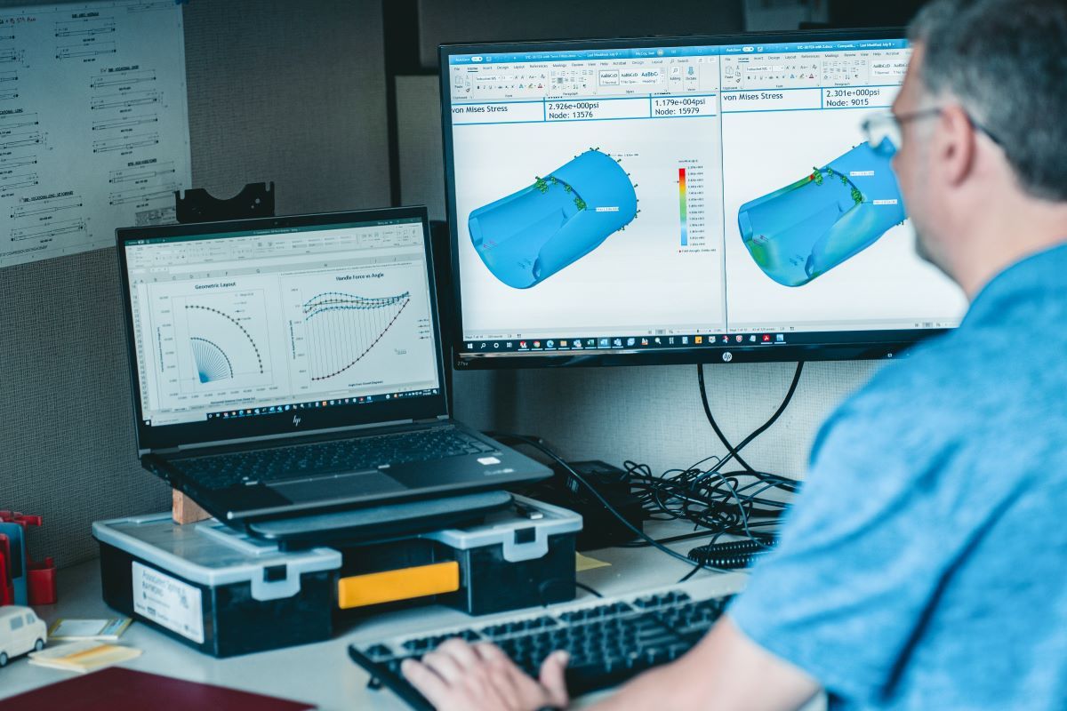 Engineer Stress Testing Products with CAD Engineer Stress Testing Products with CAD